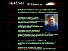 Tablet Screenshot of ecbservices.hu